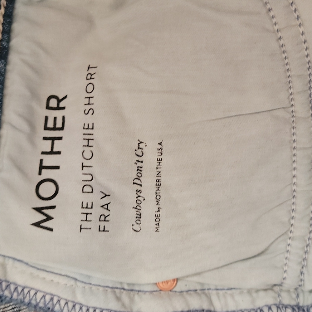NWT MOTHER SUPERIOR  The Dutchie Short Fray - Picture 8 of 12